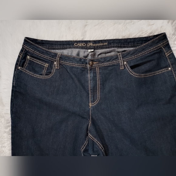 Cato Premium Denim Jeans Women's Size 22W - Picture 2 of 5